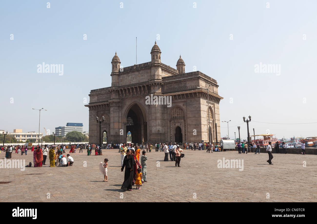Gateway of India (Marathi), Mumbai, India Stock Photo