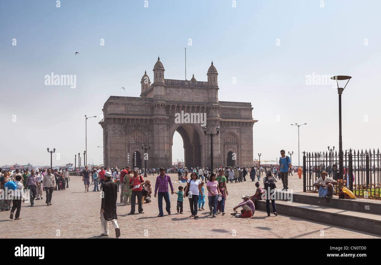Gateway of India (Marathi), Mumbai, India Stock Photo