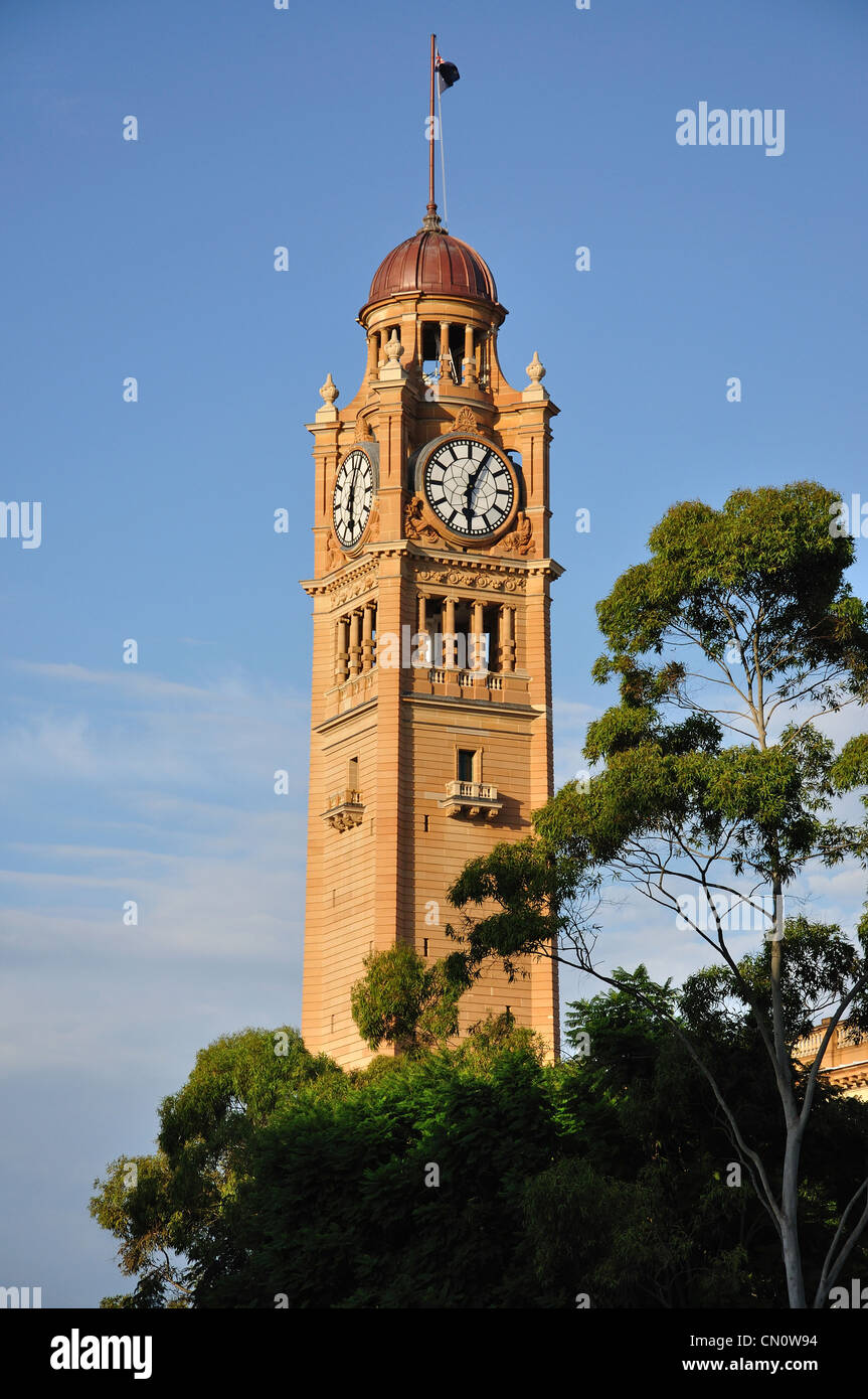Central Railway Station clock tower, Railway Square, Haymarket, Sydney