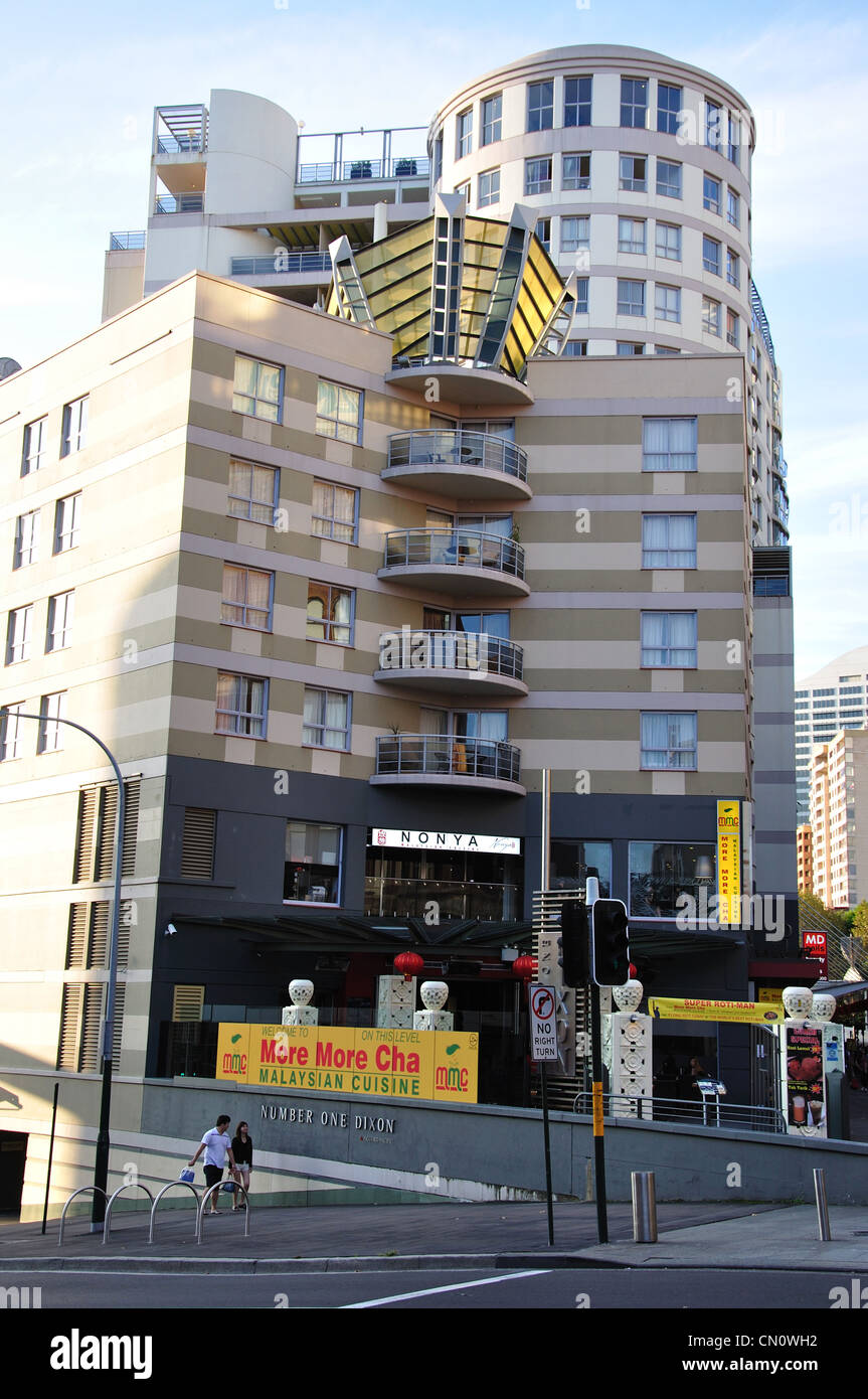 'Number One Dixon' art deco apartment building, Dixon Street, Sydney