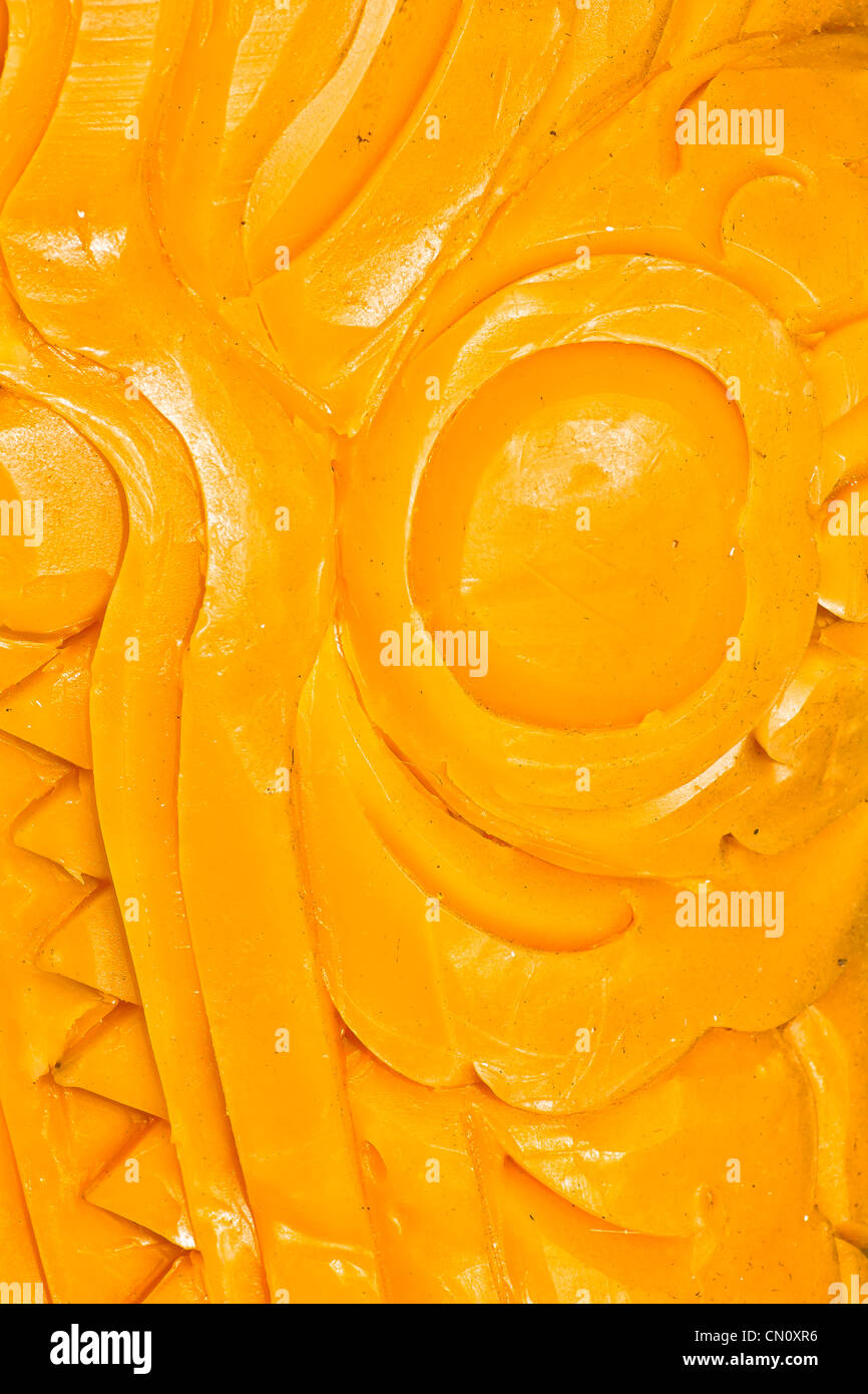 Candle wax carving Stock Photo Alamy