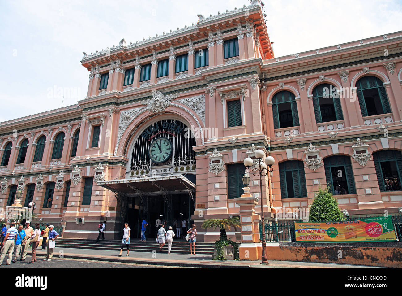 Central Post Office Ho Chi Minh City Saigon Vietnam Stock Photo Alamy
