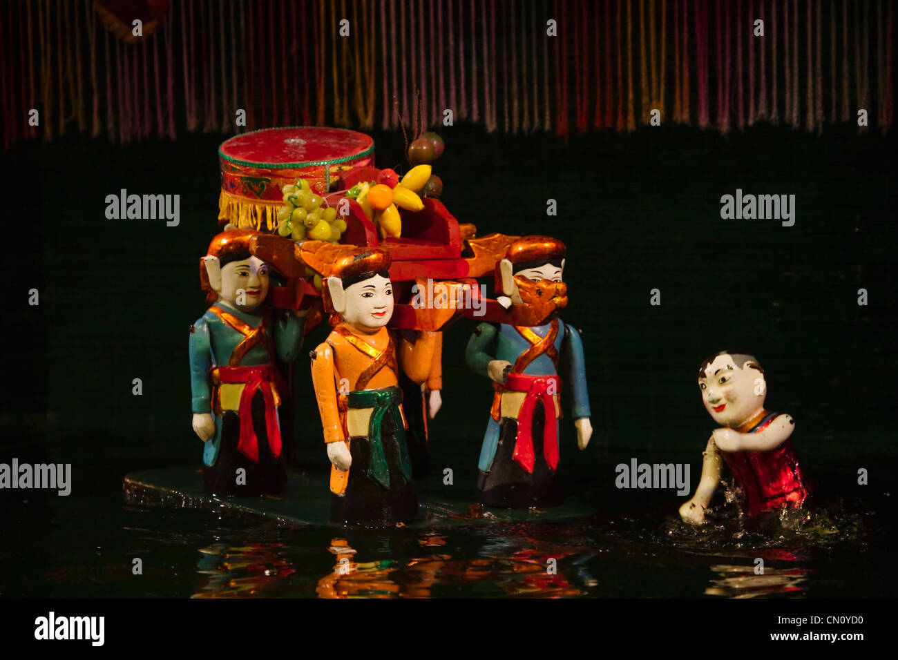 Water puppet performance, Hanoi, Vietnam Stock Photo Alamy