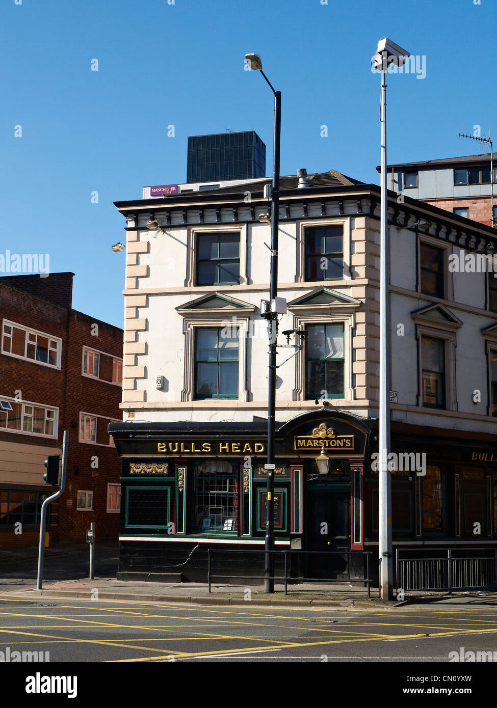 The Bulls Head pub in Manchester UK Stock Photo
