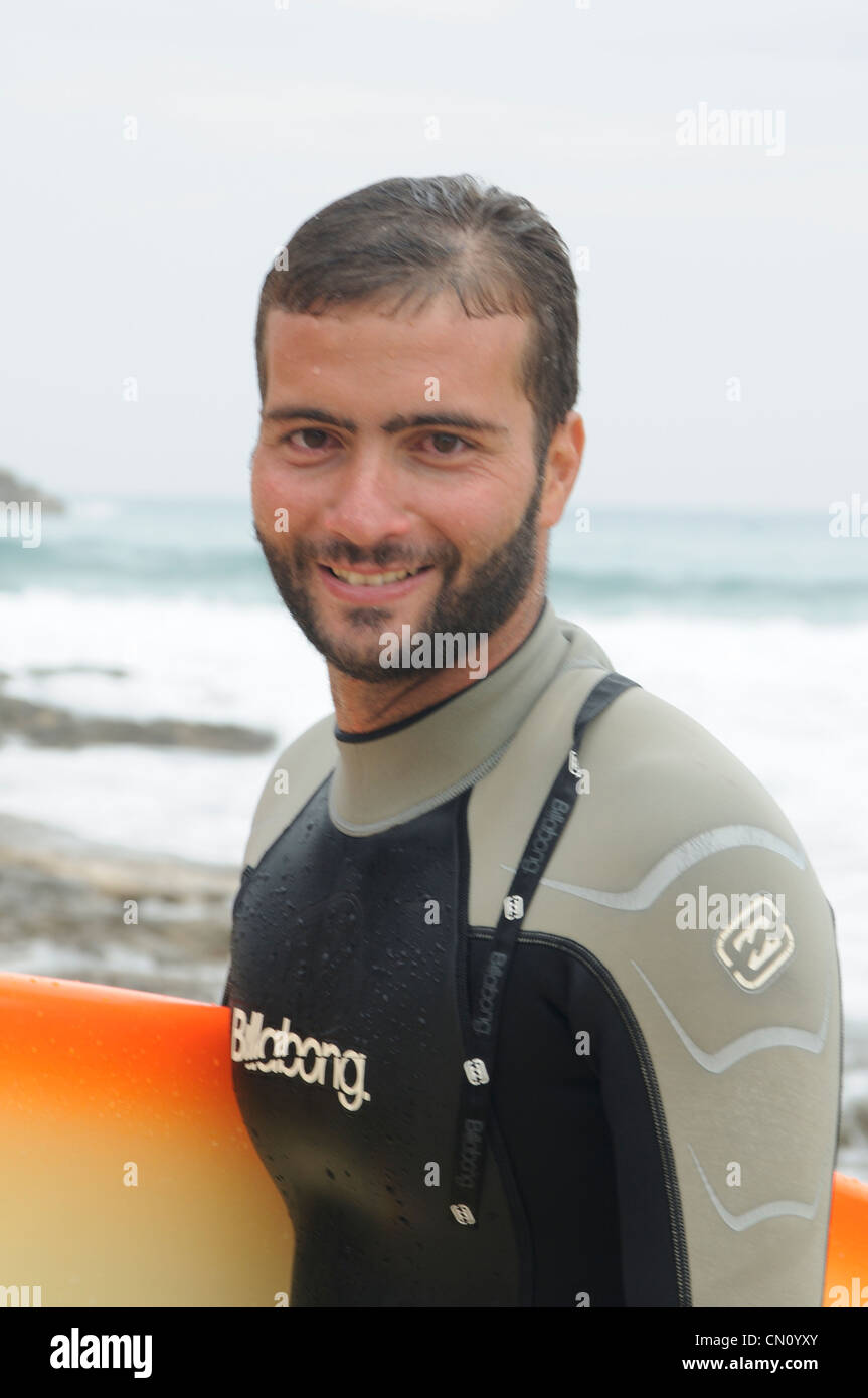 Italian surfers Stock Photo
