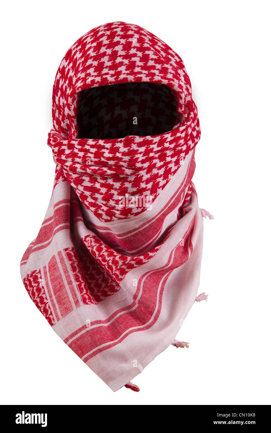 Arab scarf,shemag cutout, nobody Stock Photo
