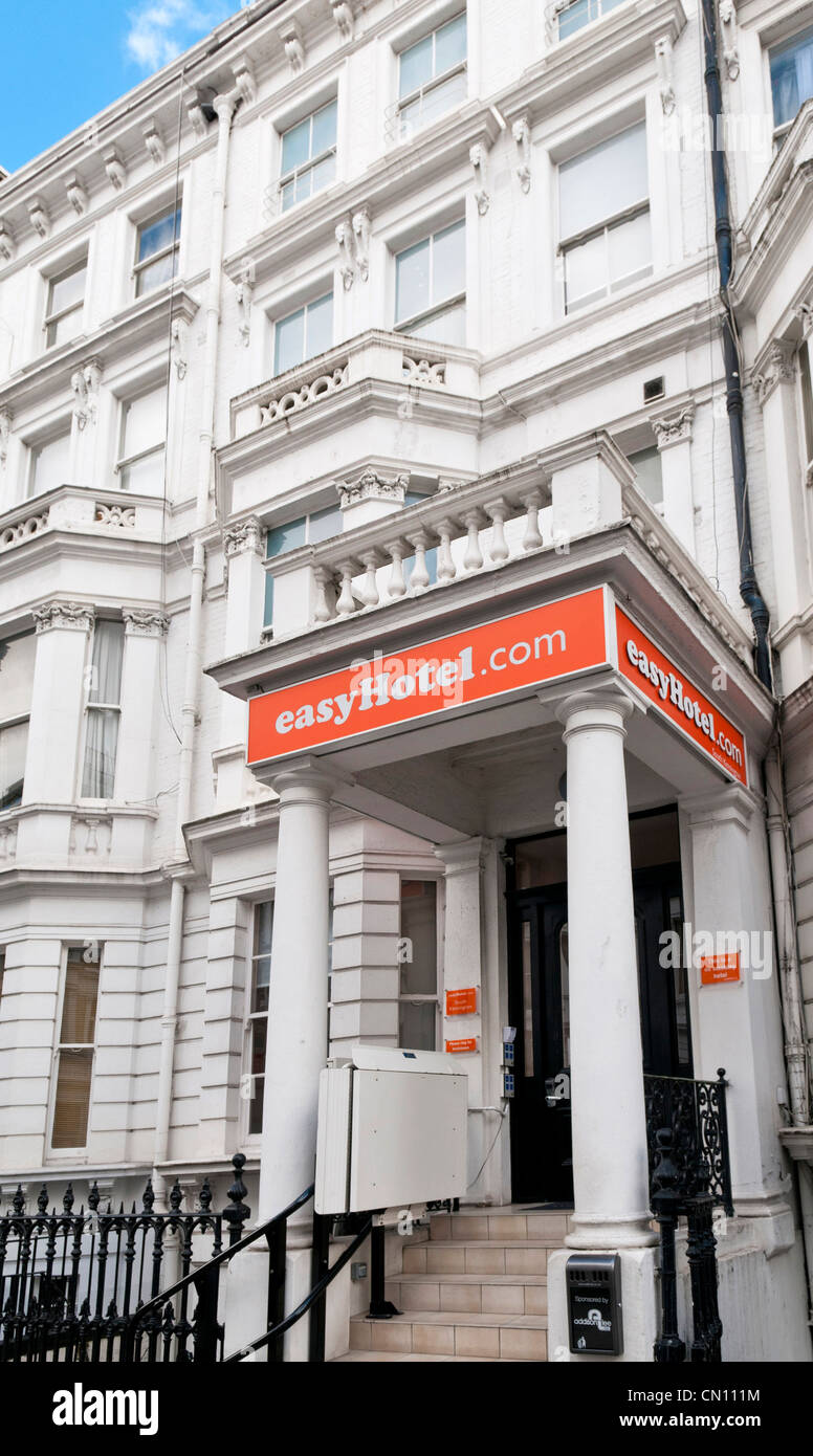 Easy Hotel, South Kensington, London, UK Stock Photo