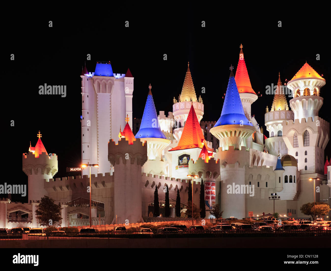 Excalibur, Las Vegas Paradise Stock Photo