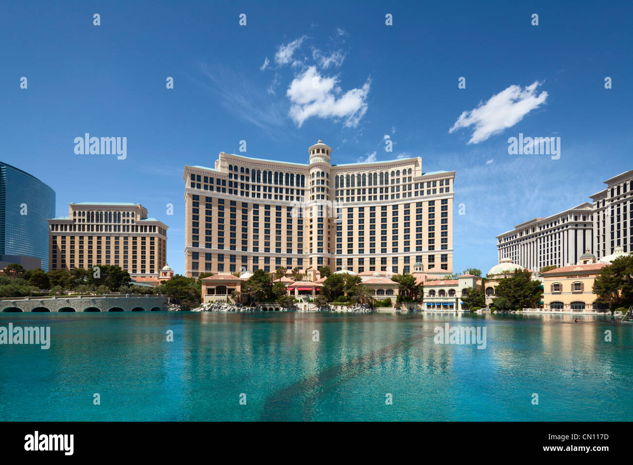 Bellagio Las Vegas Paradise Stock Photo Alamy