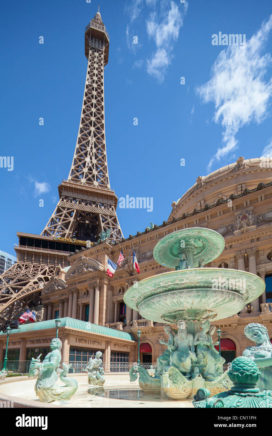 Paris, Las Vegas Paradise Stock Photo