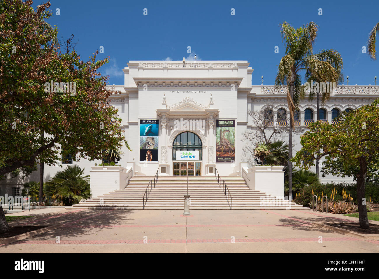 Natural History Museum, San Diego Stock Photo