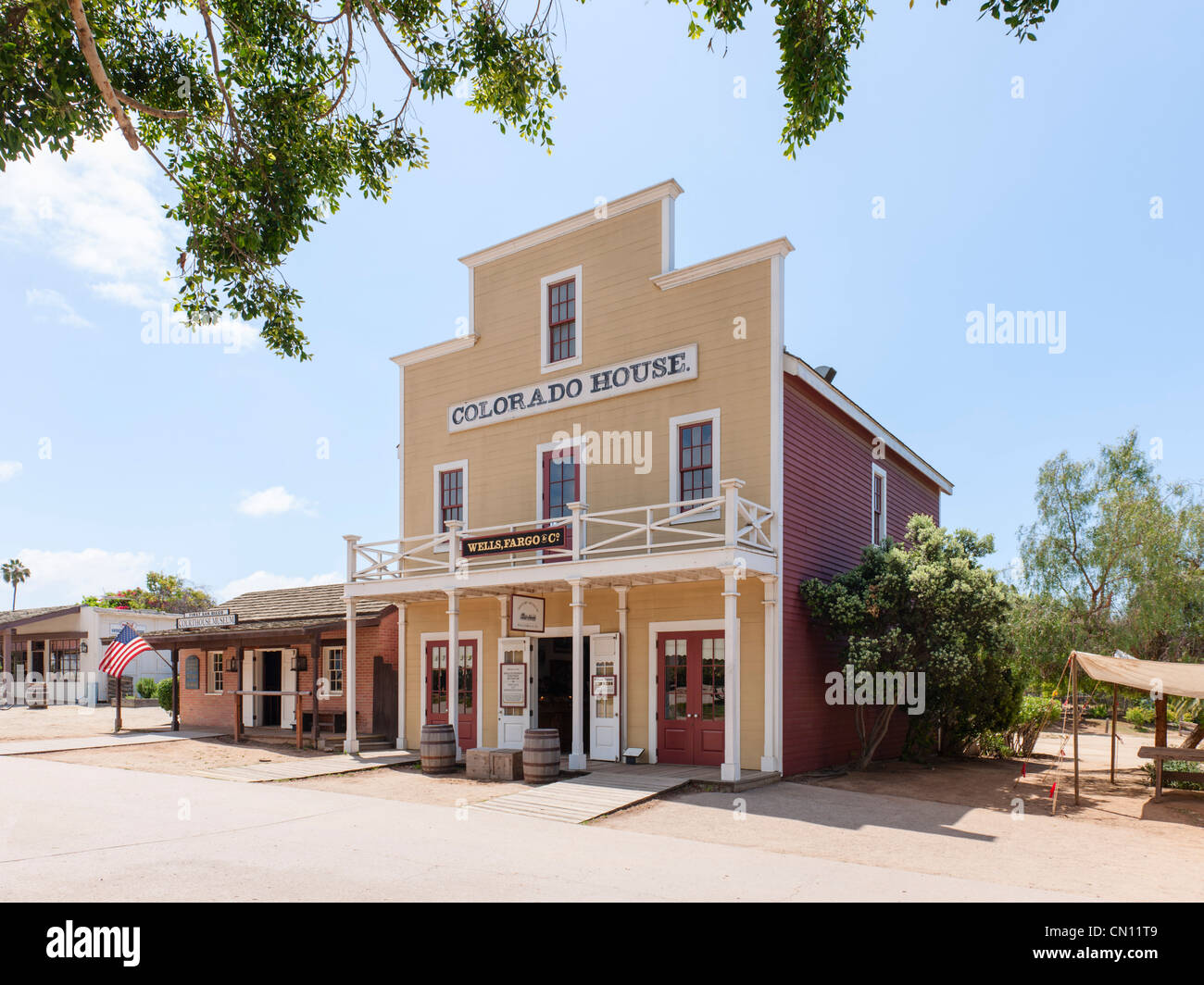 Colorado House, Old Town San Diego Stock Photo Alamy