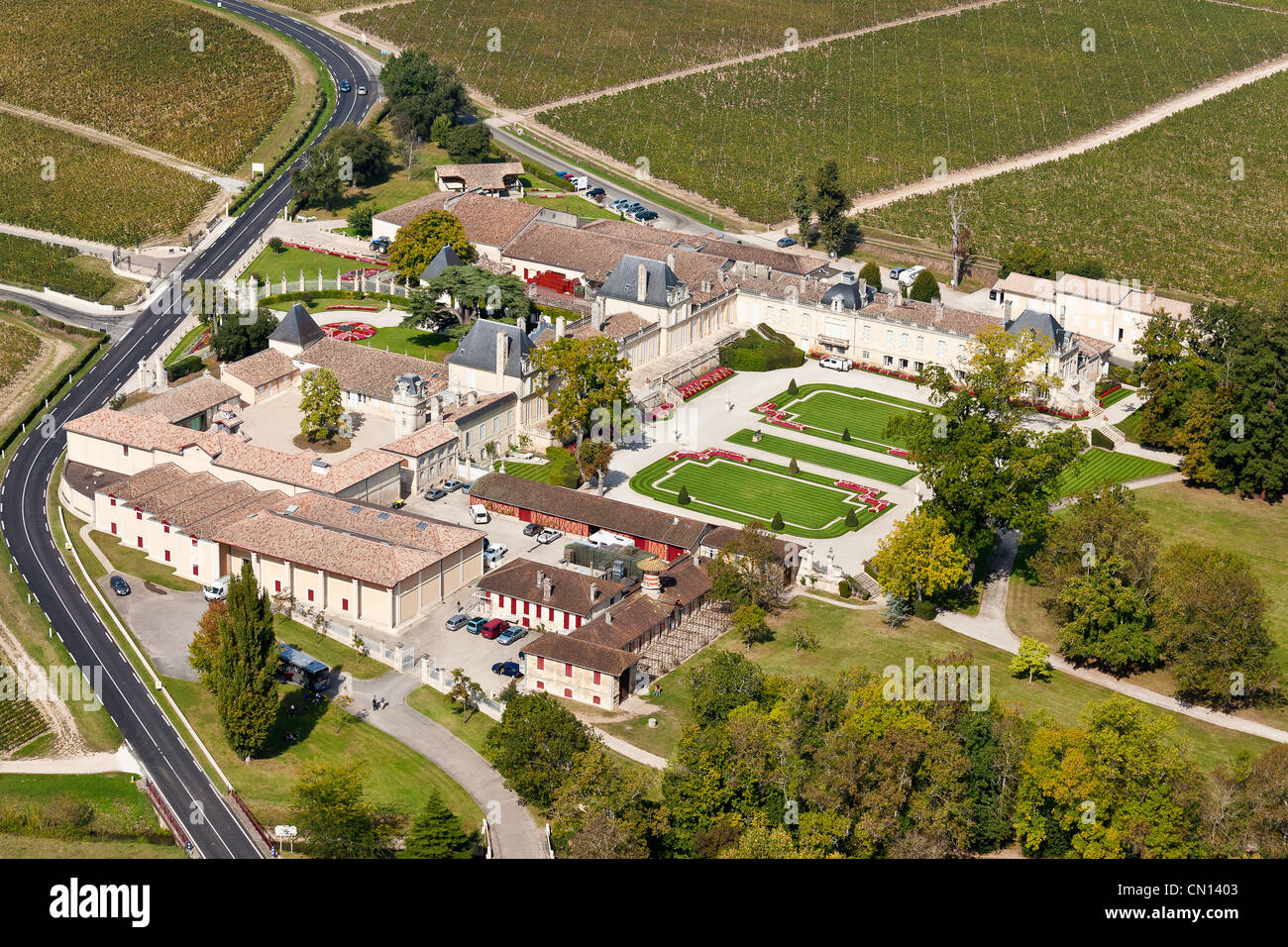 France, Gironde, Saint Julien Beychevelle, Chateau Beychevelle, 4th