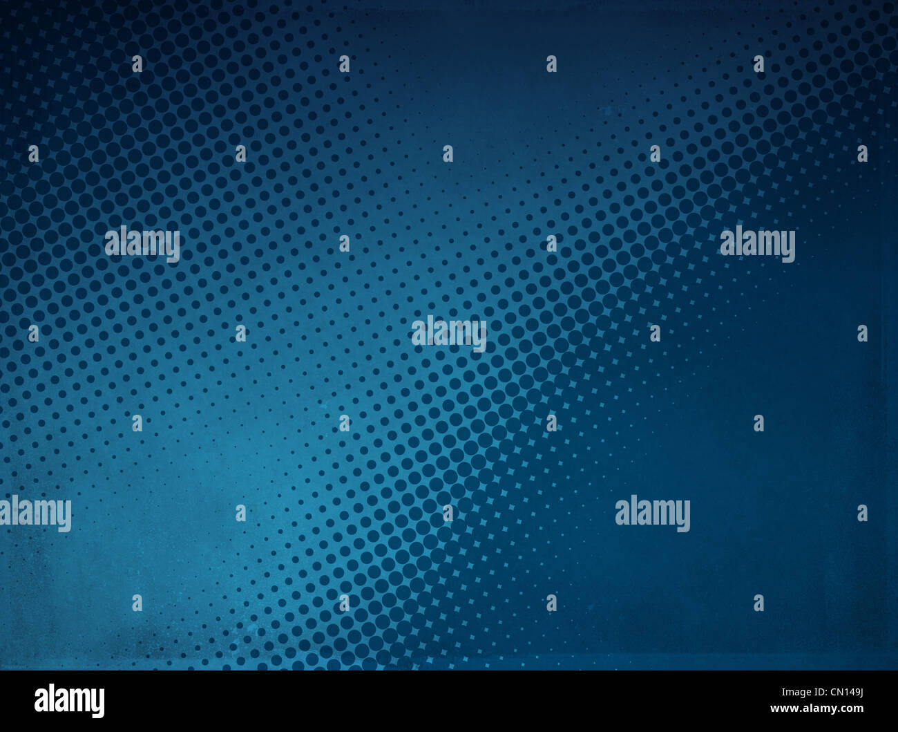 Grunge abstract halftone background made of a light and dark blue ...