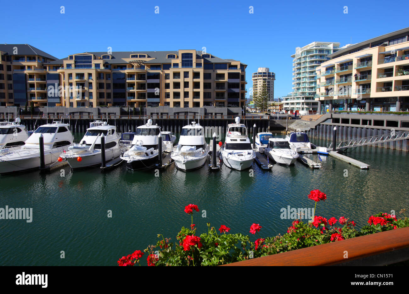 Marina Holdfast Bay. Glenelg. Adelaide. South Australia Stock Photo Alamy