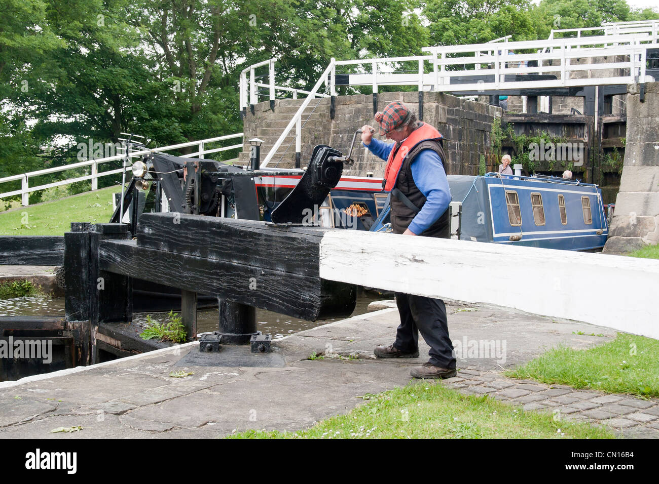 Lock keeper canal hi-res stock photography and images - Alamy