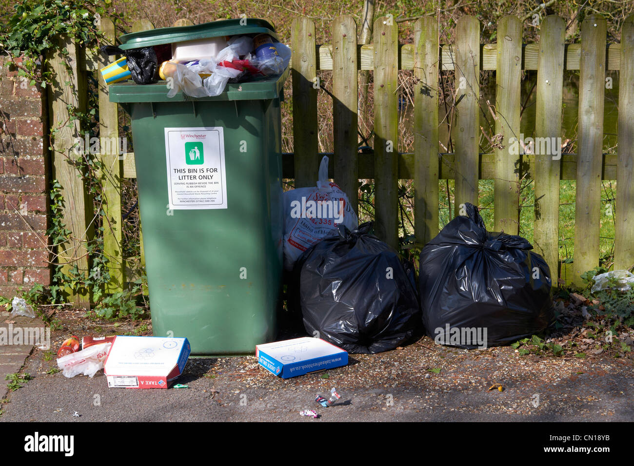 Garbage being dumped hires stock photography and images Alamy