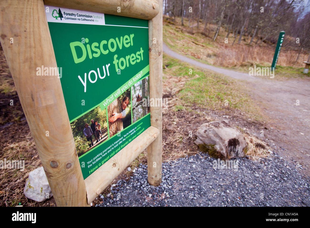 The Frank Bruce sculpture trail at Feshiebridge, Scotland, UK Stock Photo Alamy