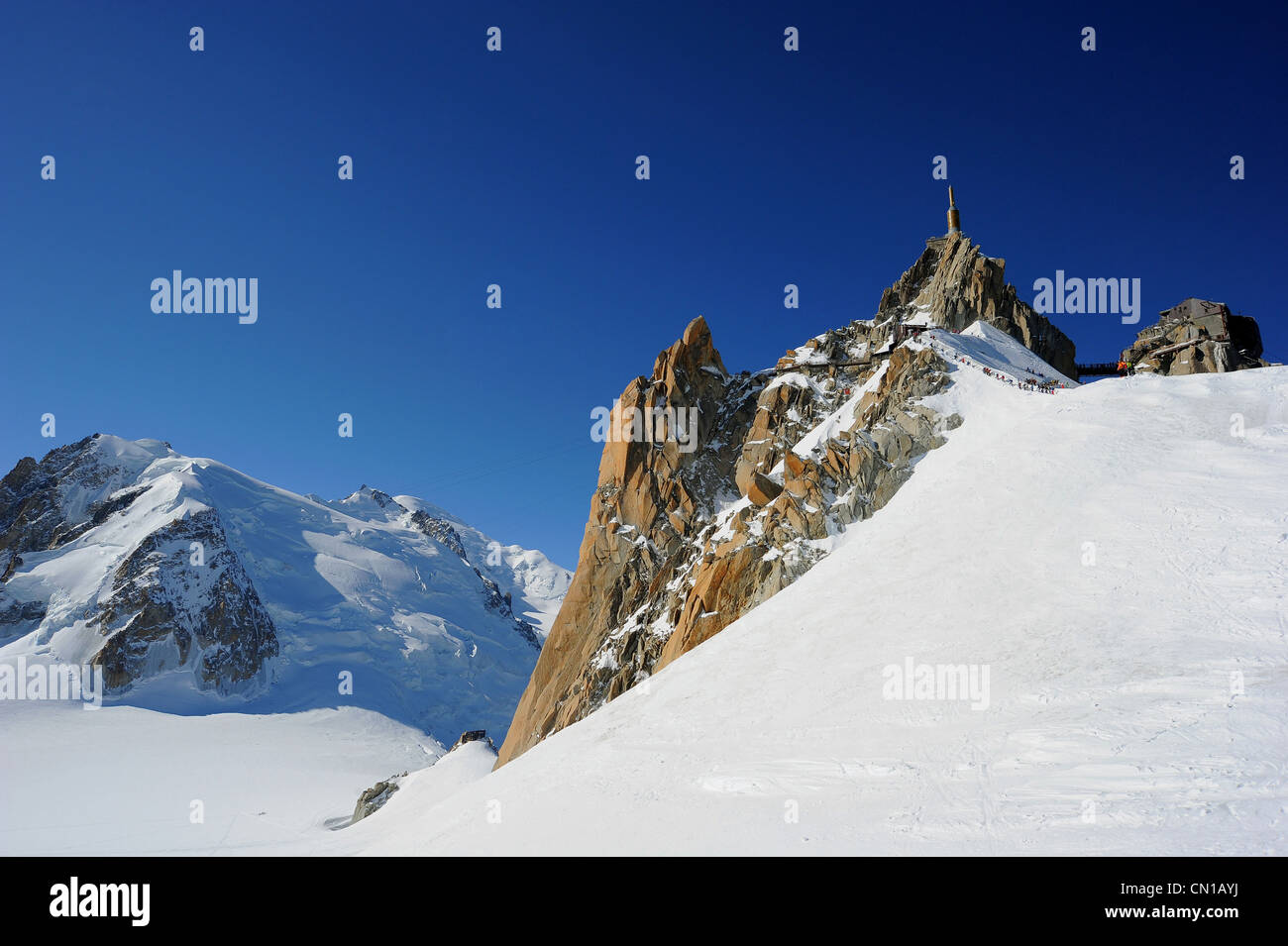 La aiguille du midi hi-res stock photography and images - Alamy