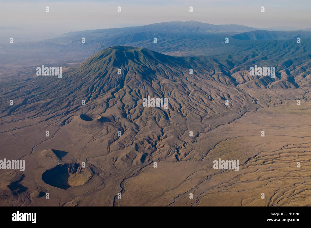 Keremasi a dormant volcano with parasitic cone in the East African