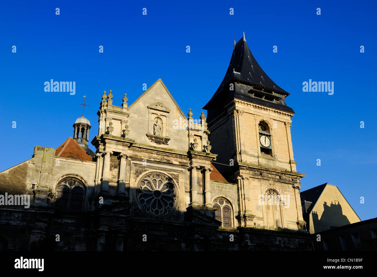 France, Seine Maritime, Dieppe, the Saint Remy church Stock Photo