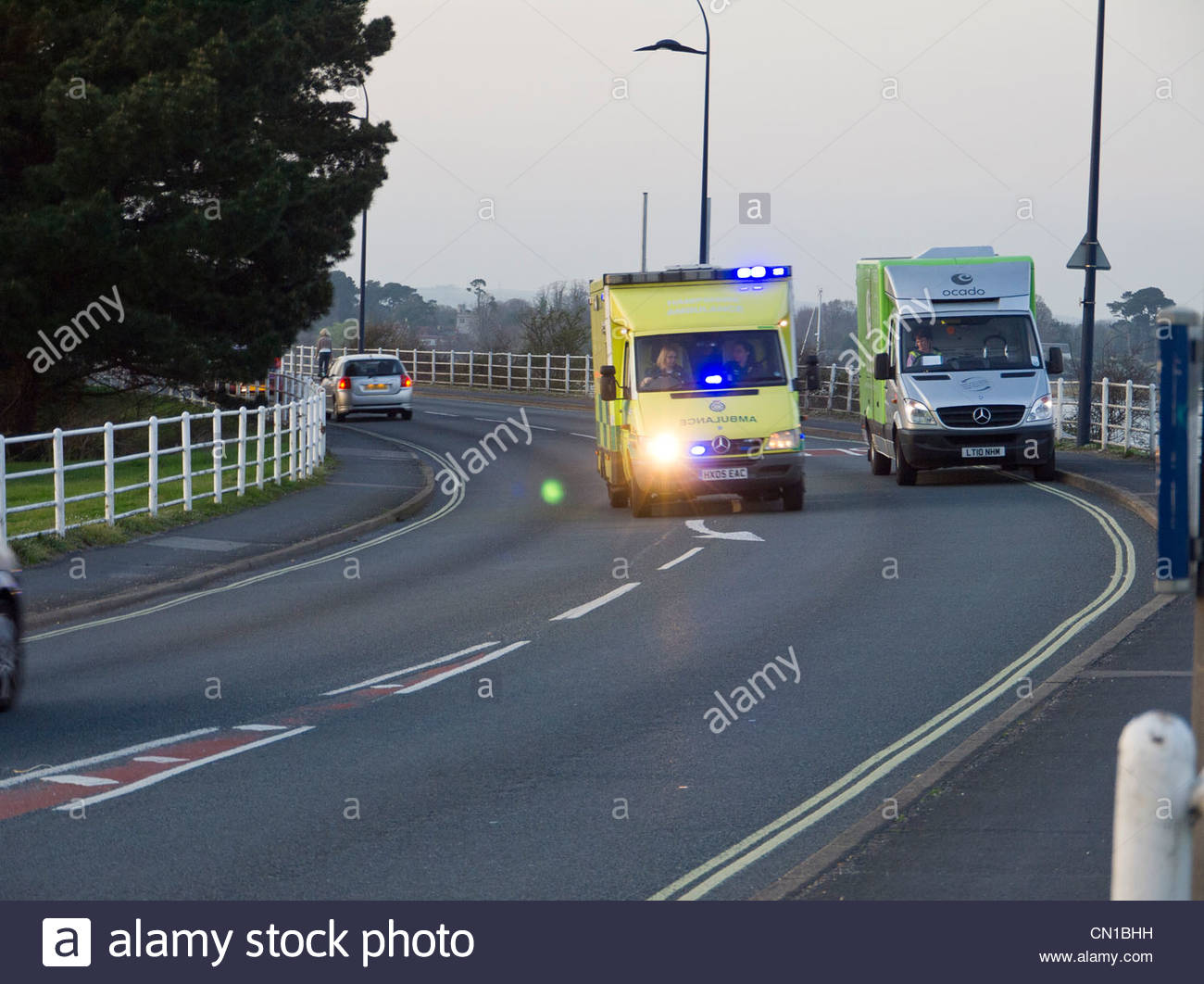 Ambulance Van Stock Photos & Ambulance Van Stock Images Alamy