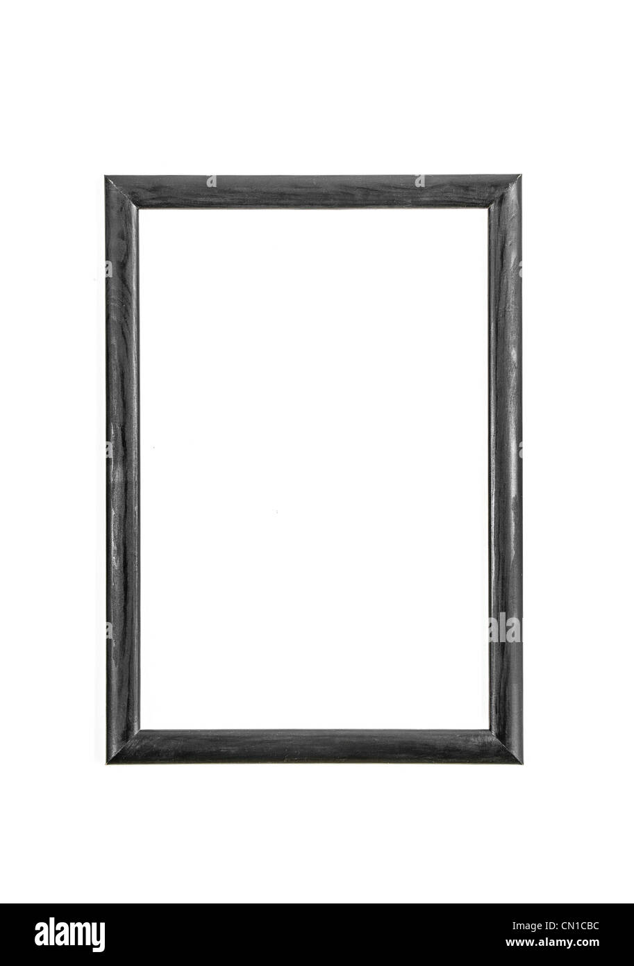 An empty frame on a white wall Stock Photo Alamy