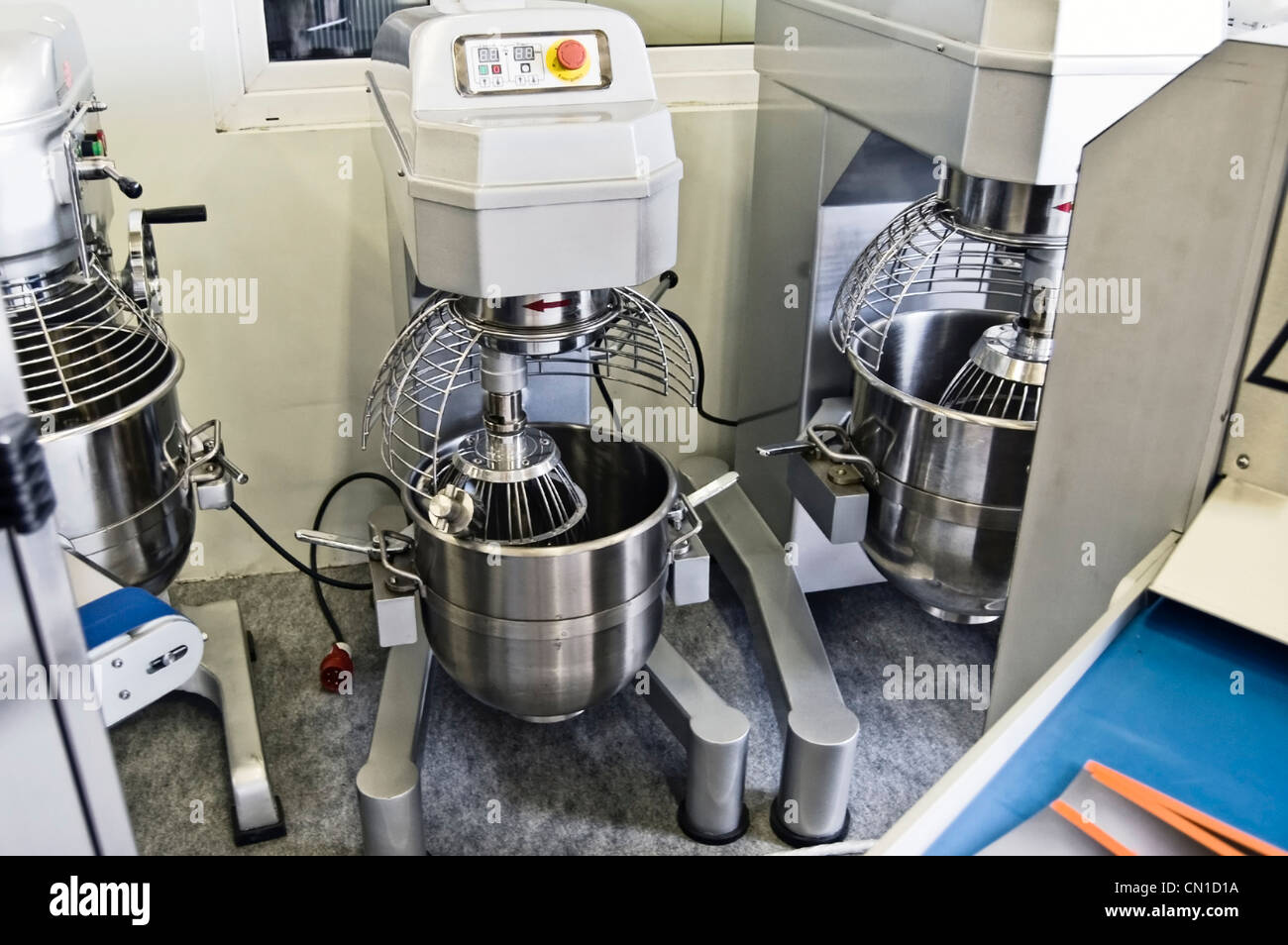 bakery machine for the production of bread Stock Photo