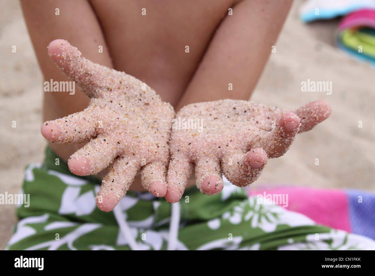 Fingers In Sand Stock Photos & Fingers In Sand Stock Images Alamy