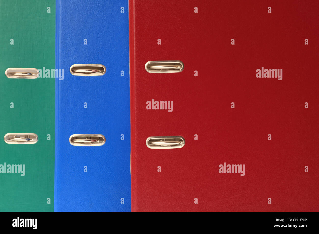 office folders binder background Stock Photo - Alamy