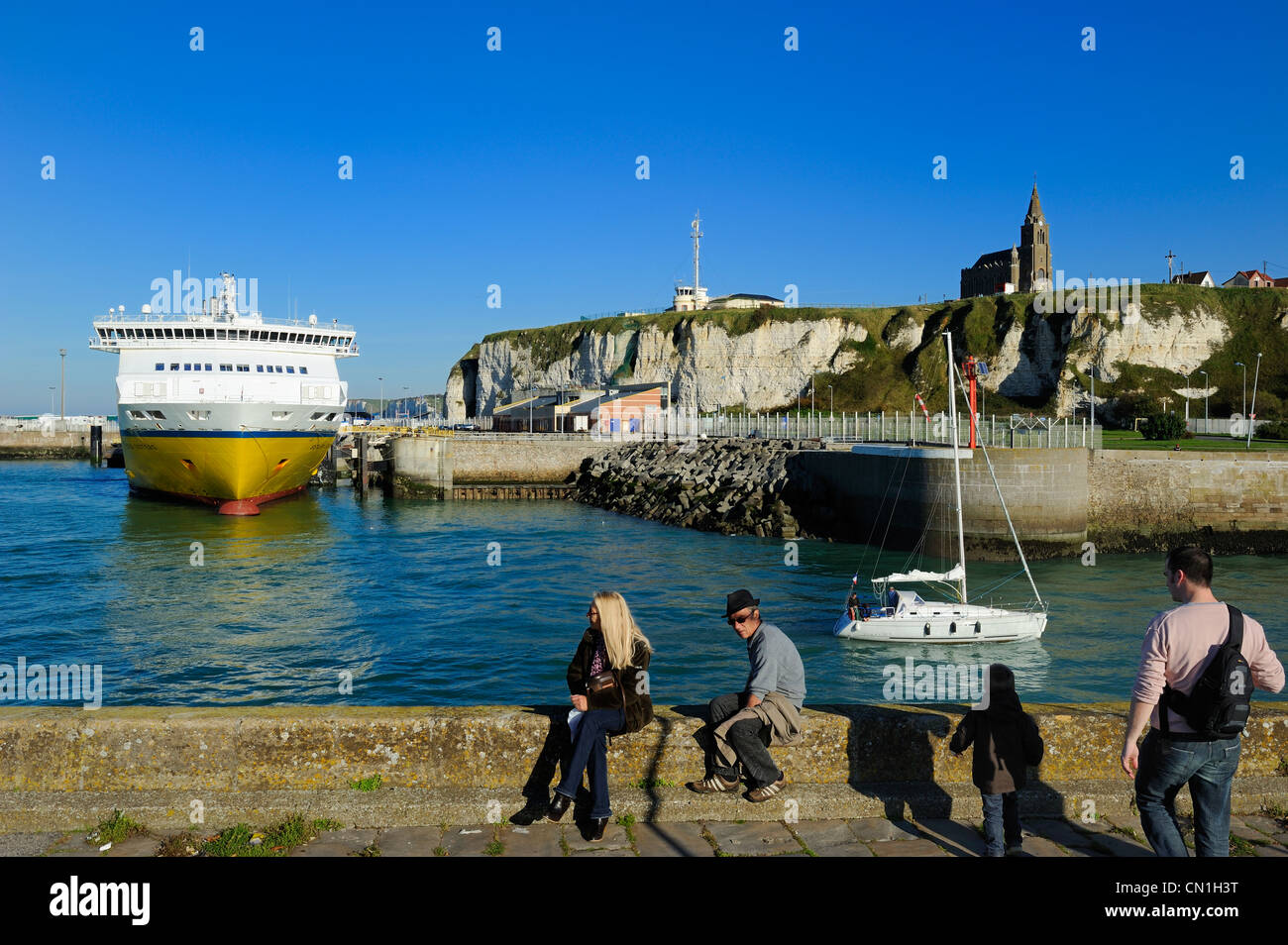 The harbor of dieppe hires stock photography and images Alamy