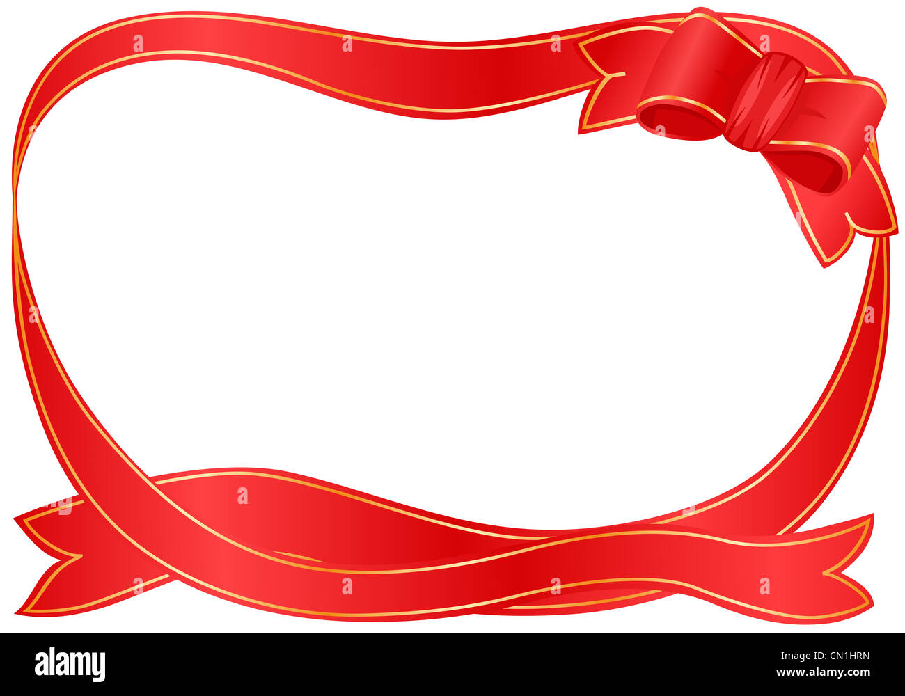 Red Ribbon Frame