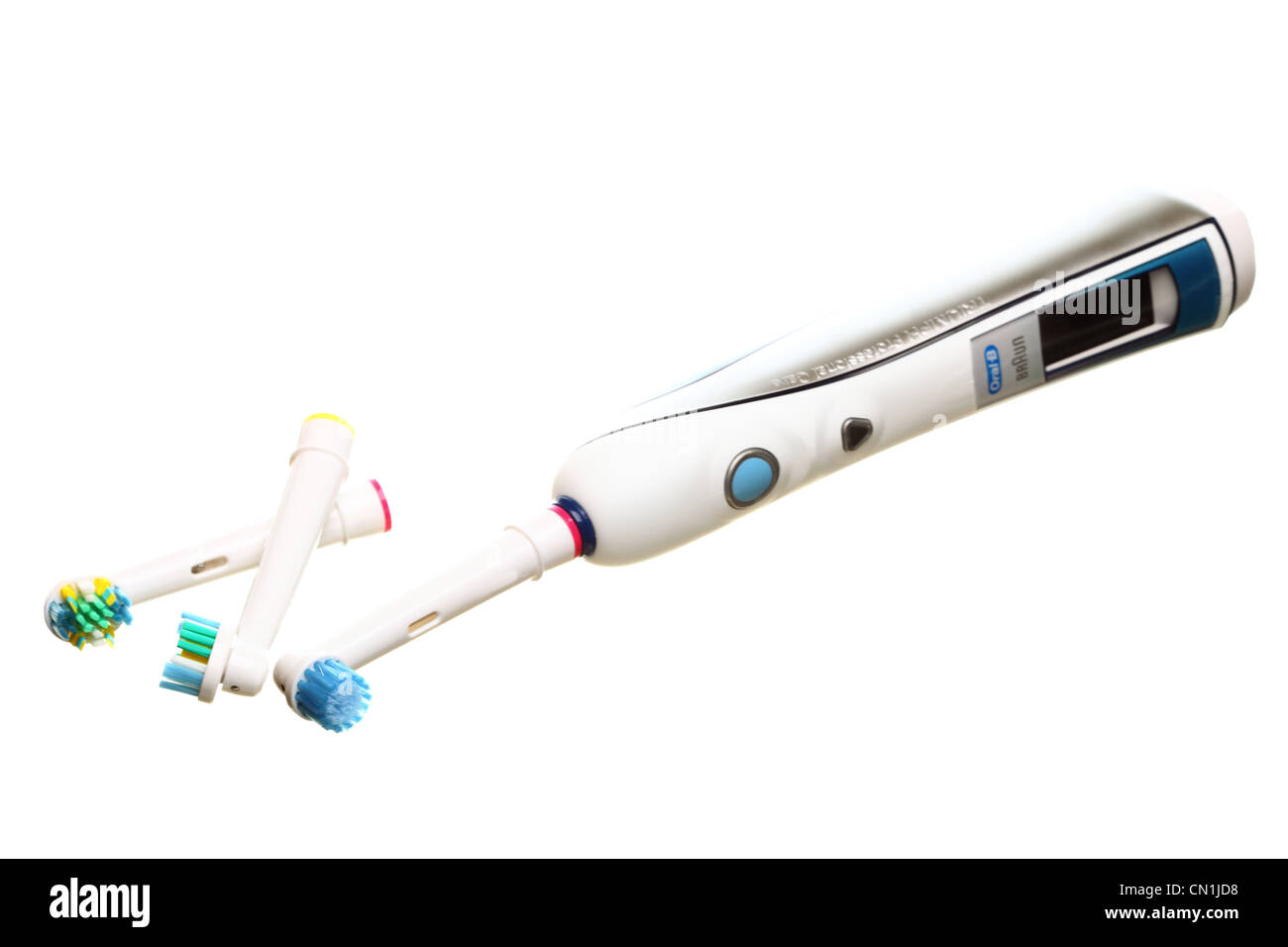 modern electrical toothbrush isolated on white background Heads ...