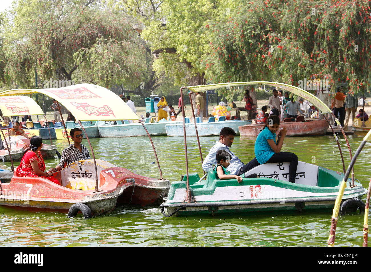 People Boating in the lake Stock Photo Alamy