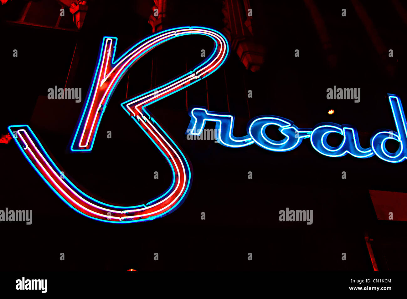 Broadway Bar, Los Angeles, California Stock Photo - Alamy