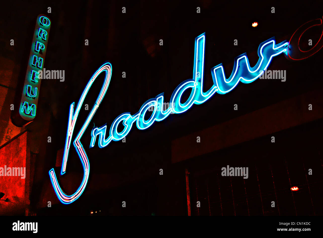 Broadway Bar, Los Angeles, California Stock Photo - Alamy