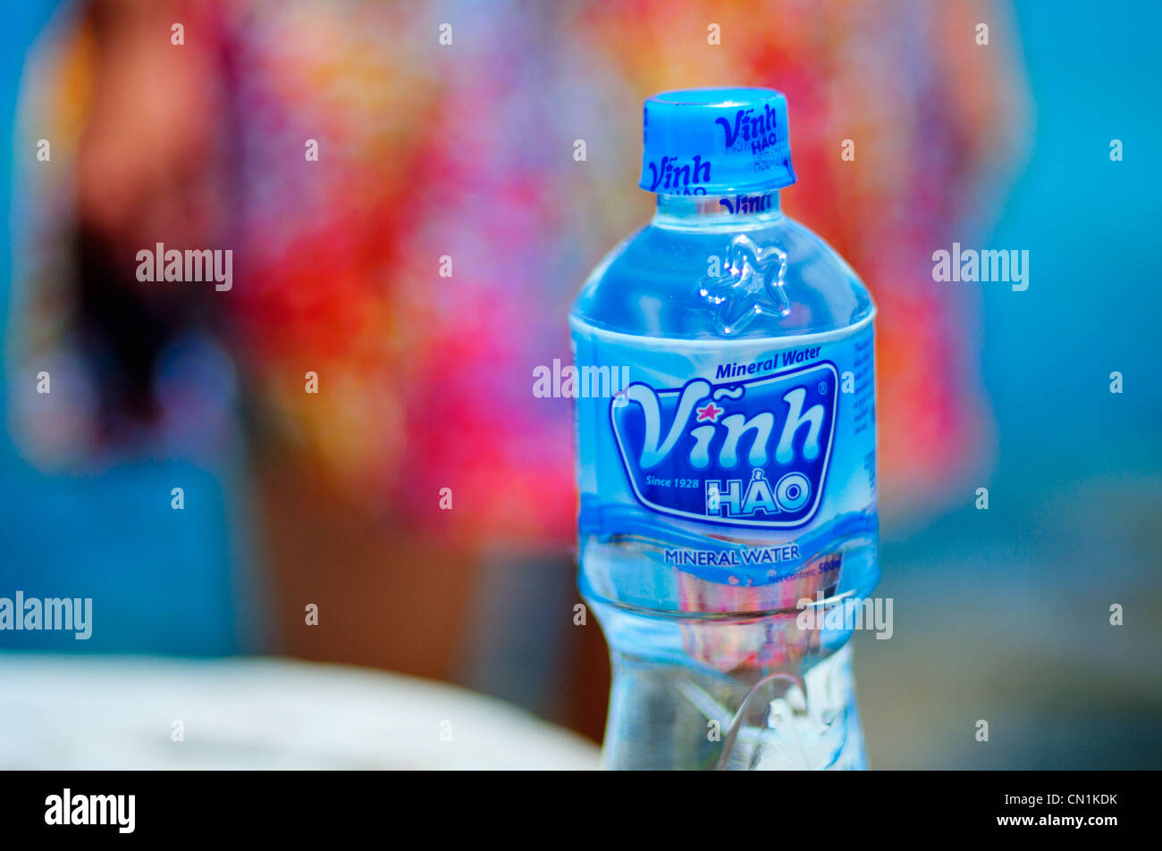 Vinh Hao, Bottled mineral water, Vietnam Stock Photo Alamy