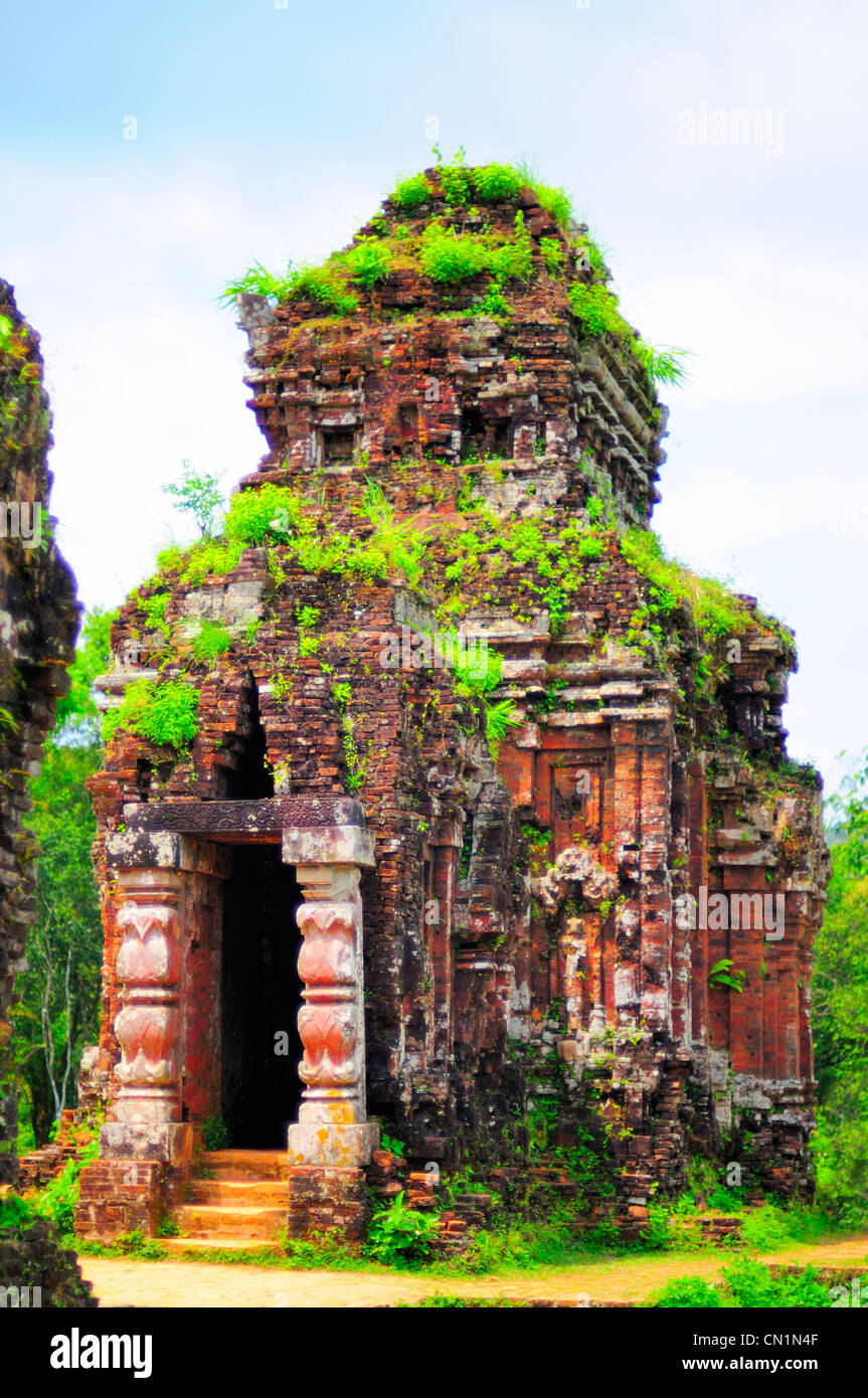 My Son, UNESCO World Heritage Site, ruins of the ancient kingdom of Champa, Vietnam, Asia Stock Photo