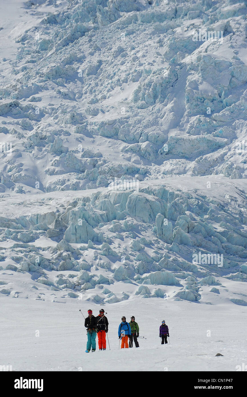 Glacier du geant vallee blanc hi-res stock photography and images - Alamy