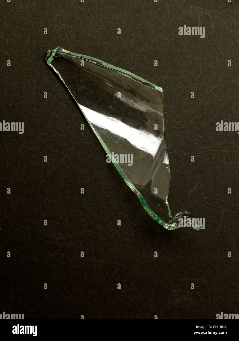 Sharp piece broken glass hi-res stock photography and images - Alamy
