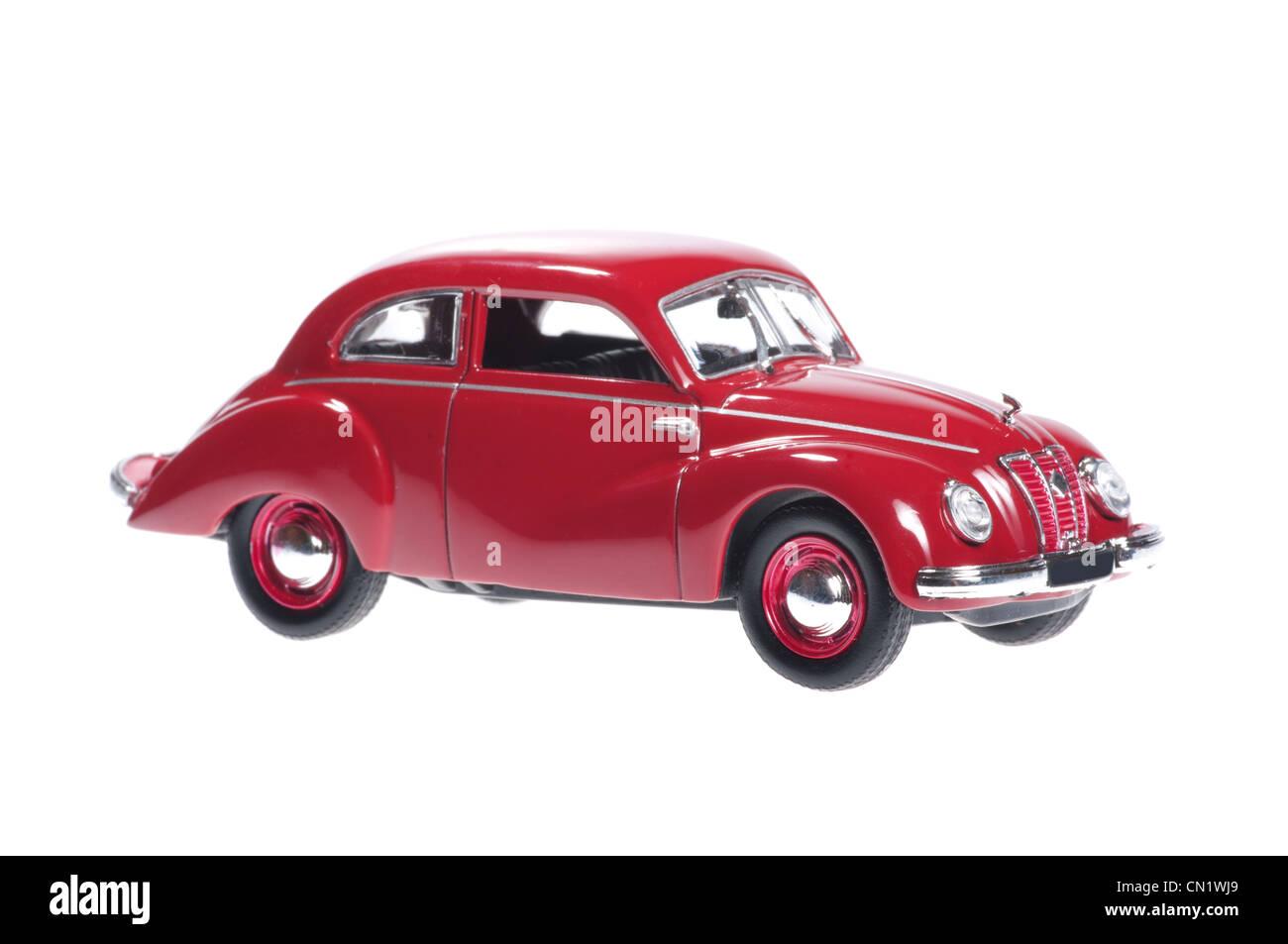 Ifa old car on white background. Stock Photo