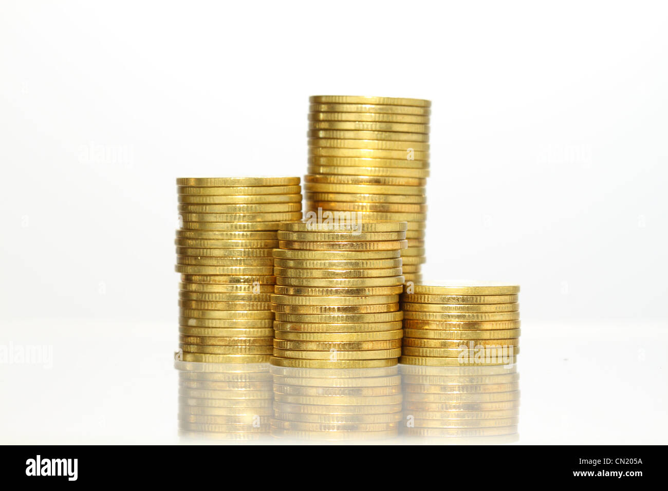 Gold coin glow hi-res stock photography and images - Alamy
