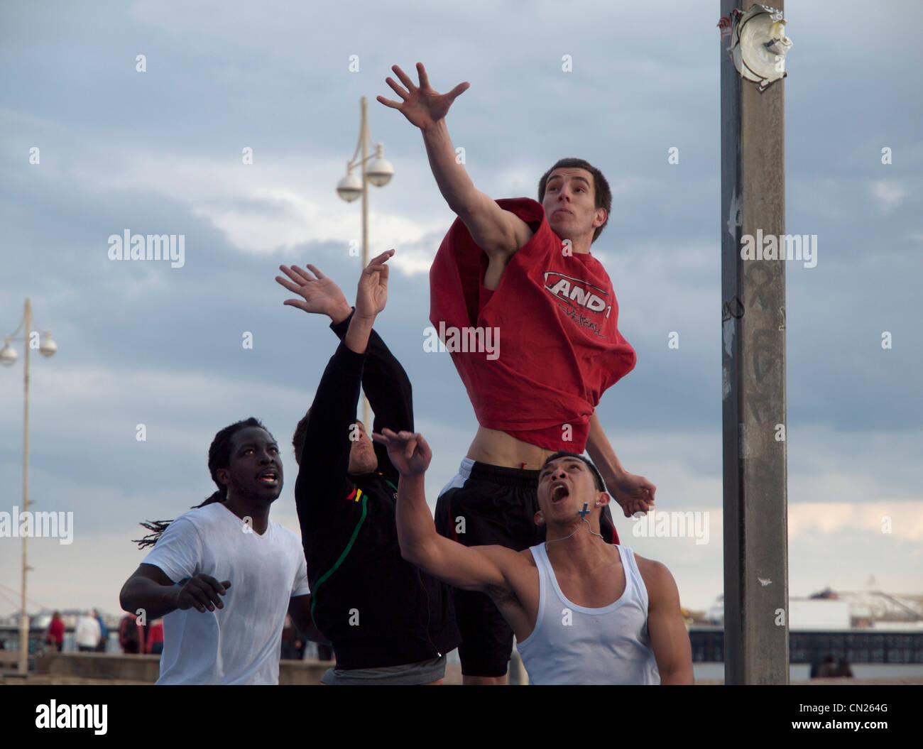 A game of basketball Stock Photo - Alamy