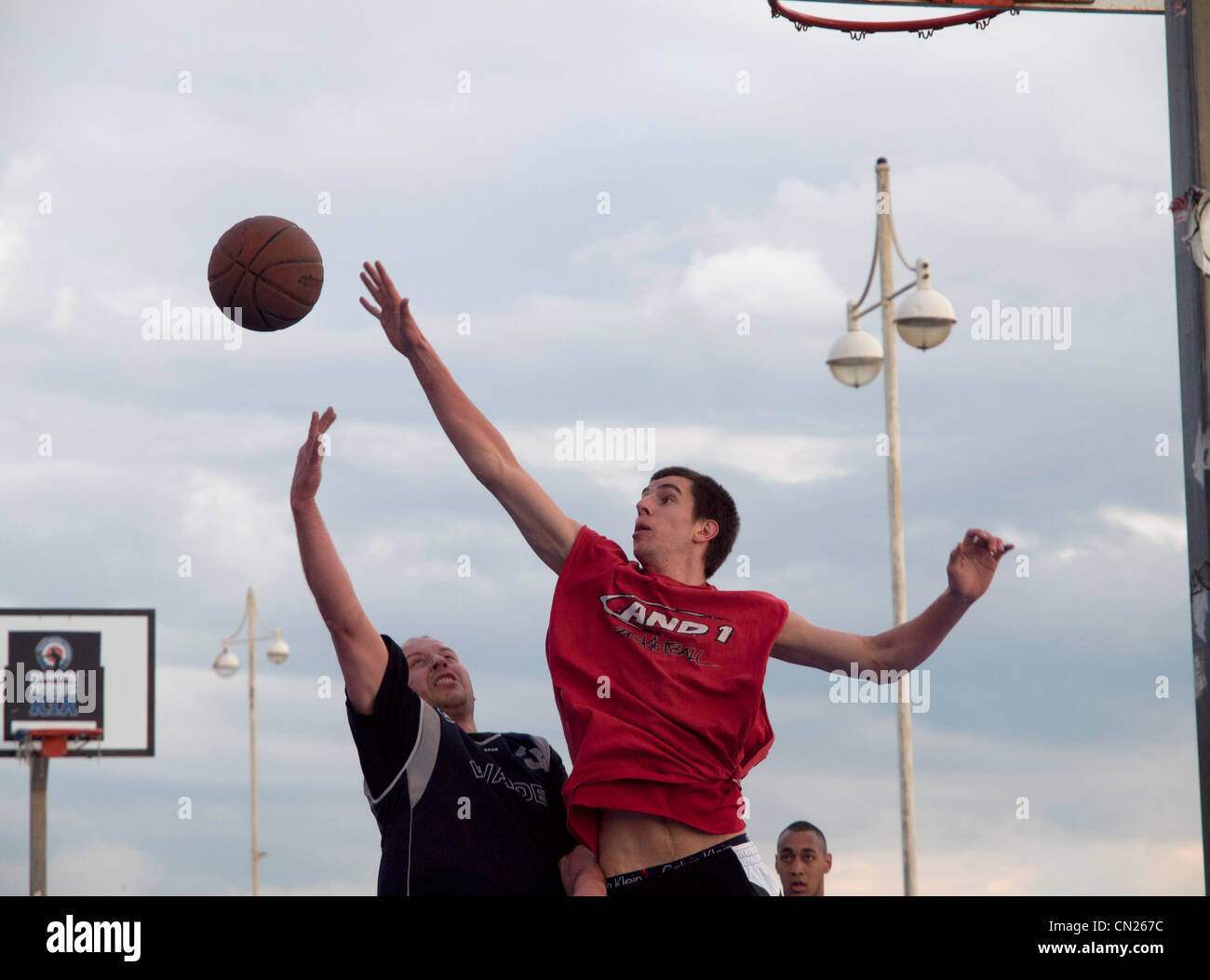 A game of basketball Stock Photo - Alamy