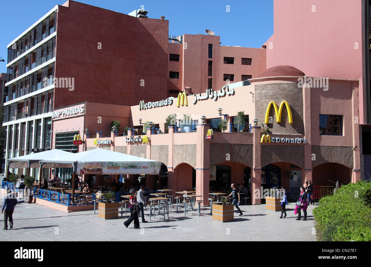 McDonalds in Marrakech Stock Photo 47378297 Alamy