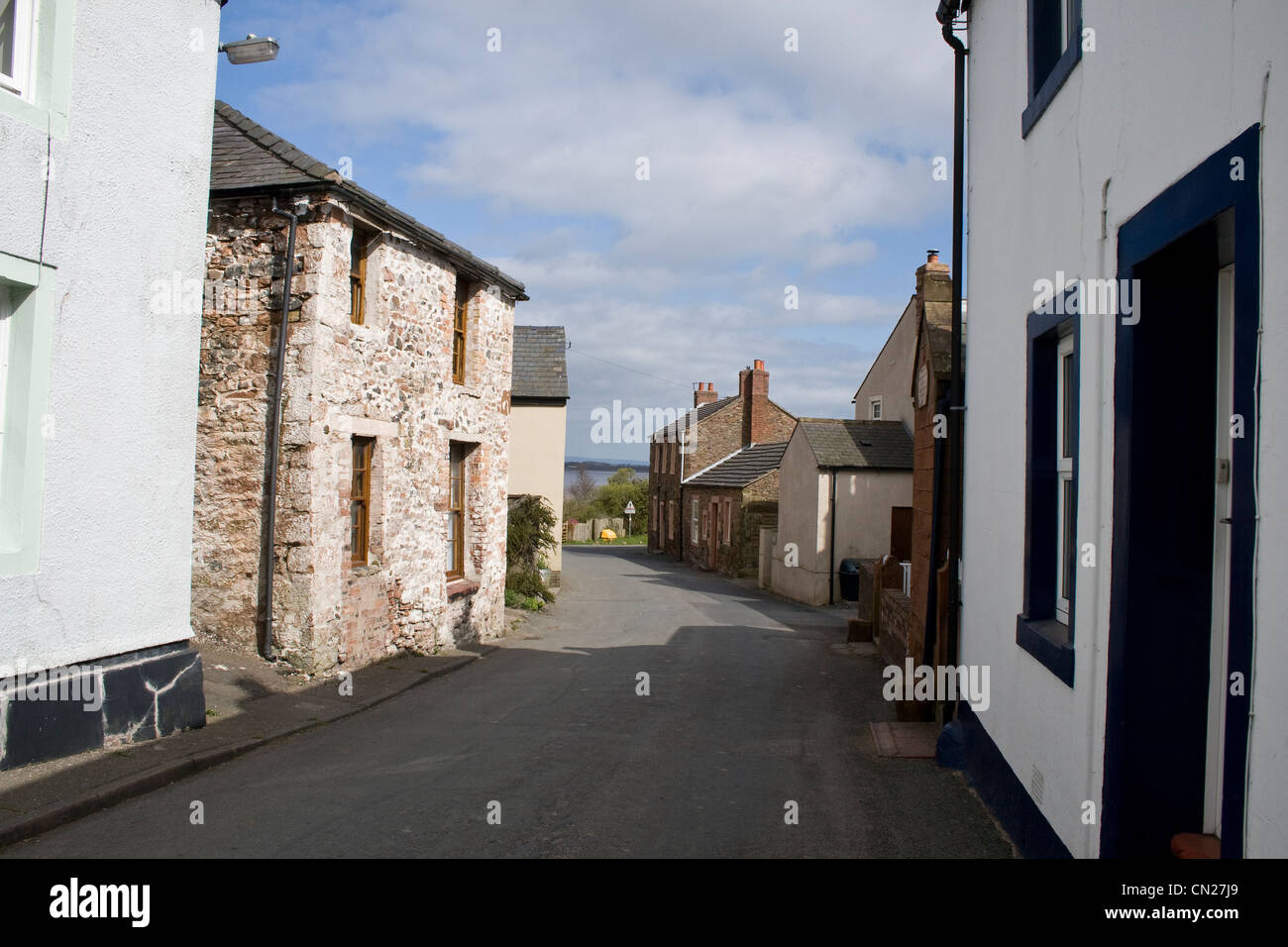 Bowness on Solway, Cumbria the starting point for the Hadrians Wall