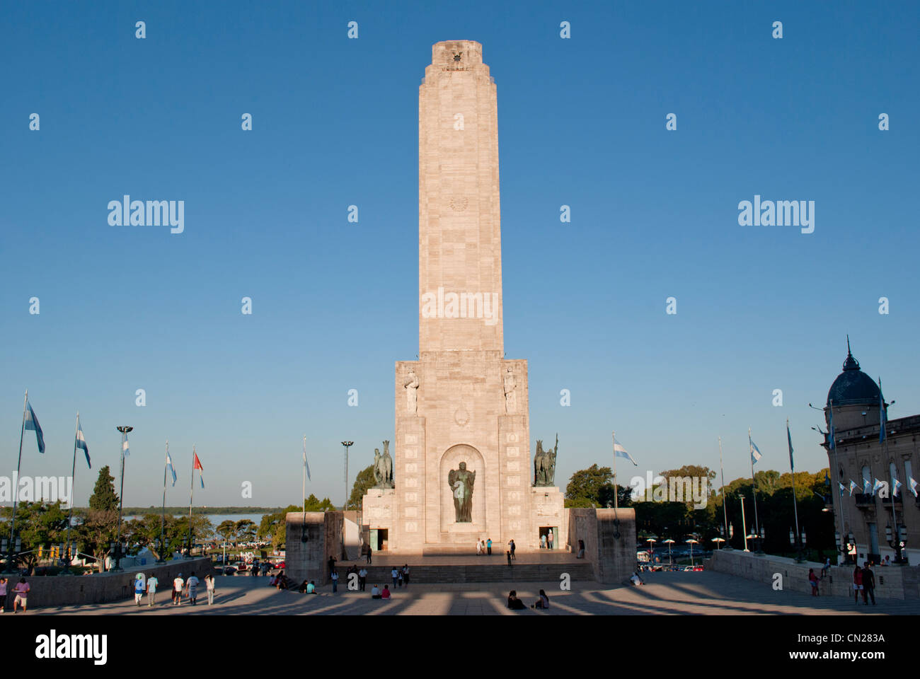 Monument to the flag, Rosario, Argentina Stock Photo