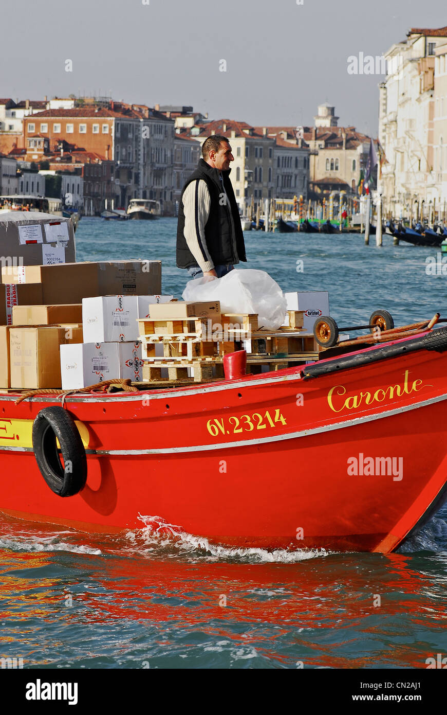 Venice from boat hi-res stock photography and images - Alamy