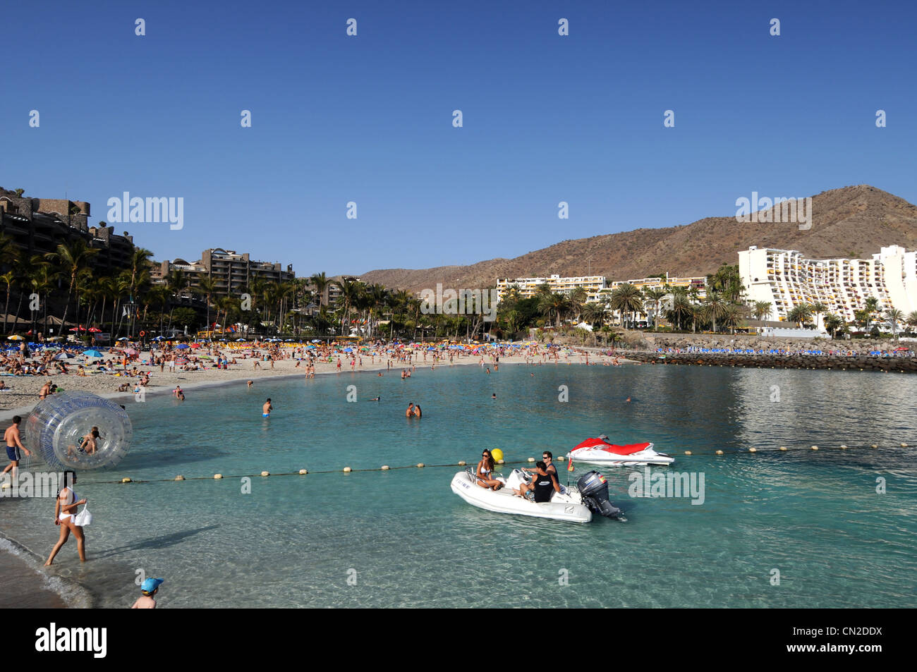 Anfi Del Mar Resort and beach, Gran Canaria, Canary Islands Stock Photo