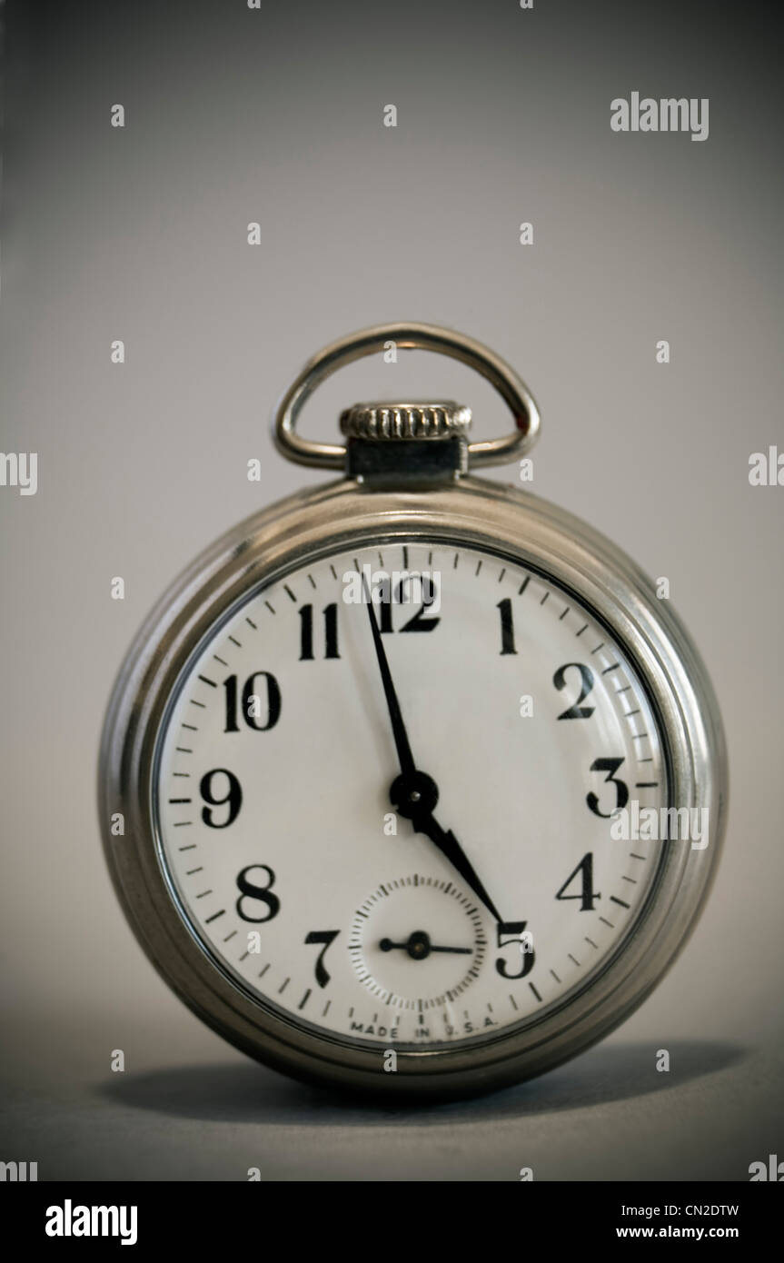 Pocket Watch Stock Photo